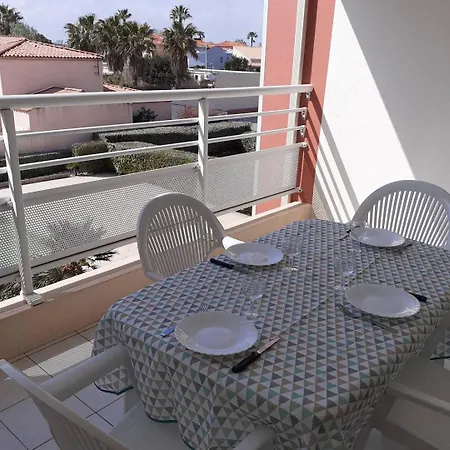 2 Pieces-cabine Terrasses De Savanna Rochelongue Cap D'agde Apartment *