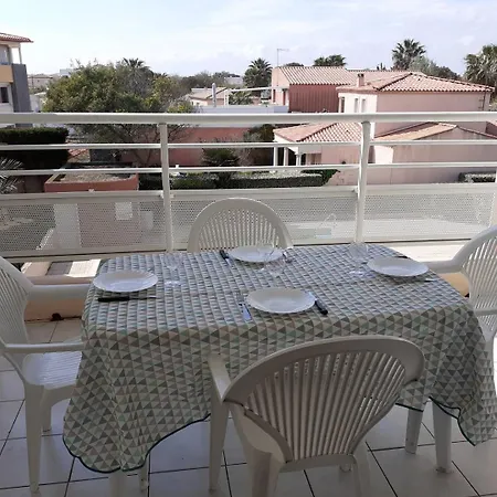 2 Pieces-cabine Terrasses De Savanna Rochelongue Cap D'agde